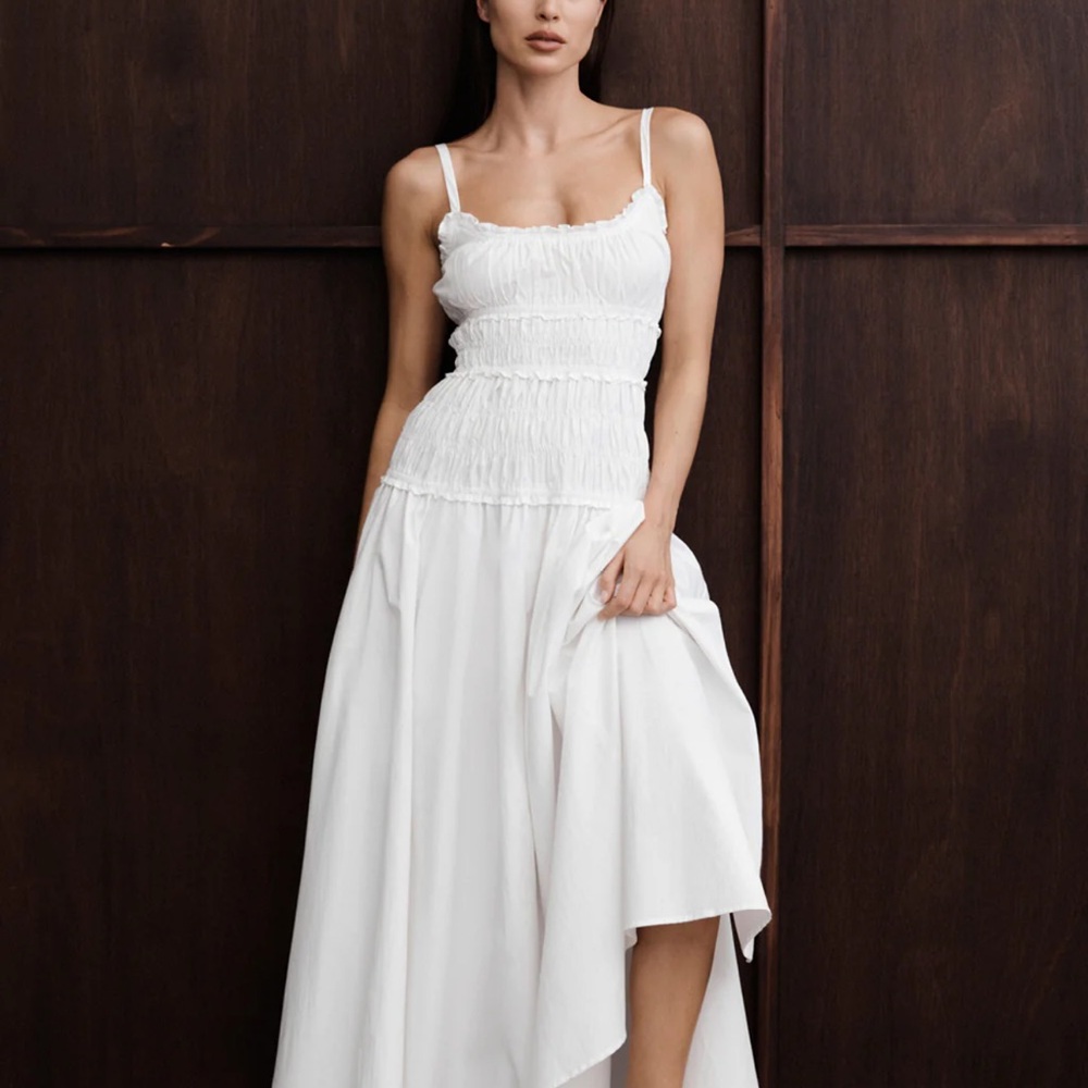 DISSH Toby White Maxi Dress